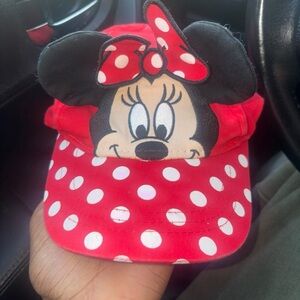 Disney Red and White Polka Dot Cap